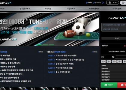 튠업 토토 신규사이트, 도메인과 개설 정보부터 살펴봐